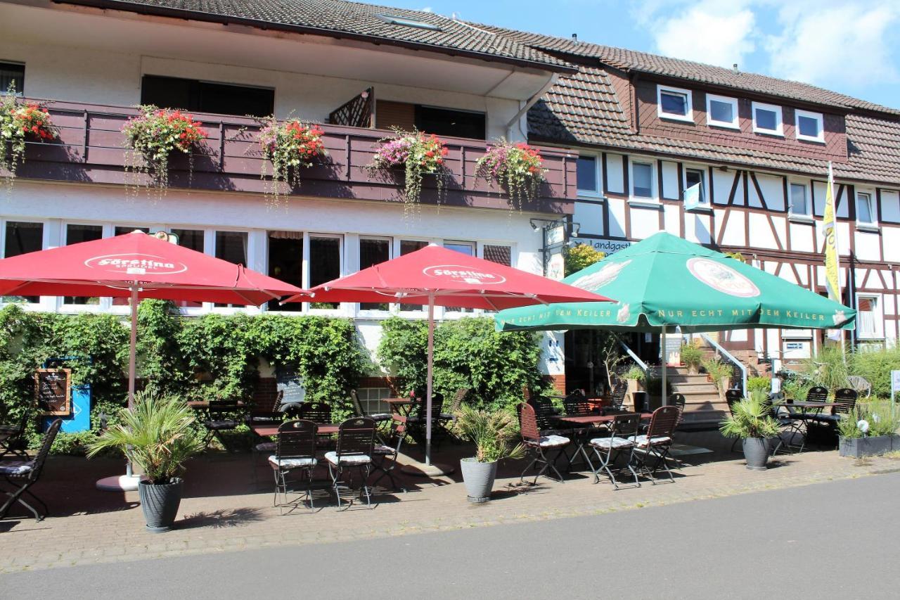Landgasthof-Porta Schlitz Exterior foto
